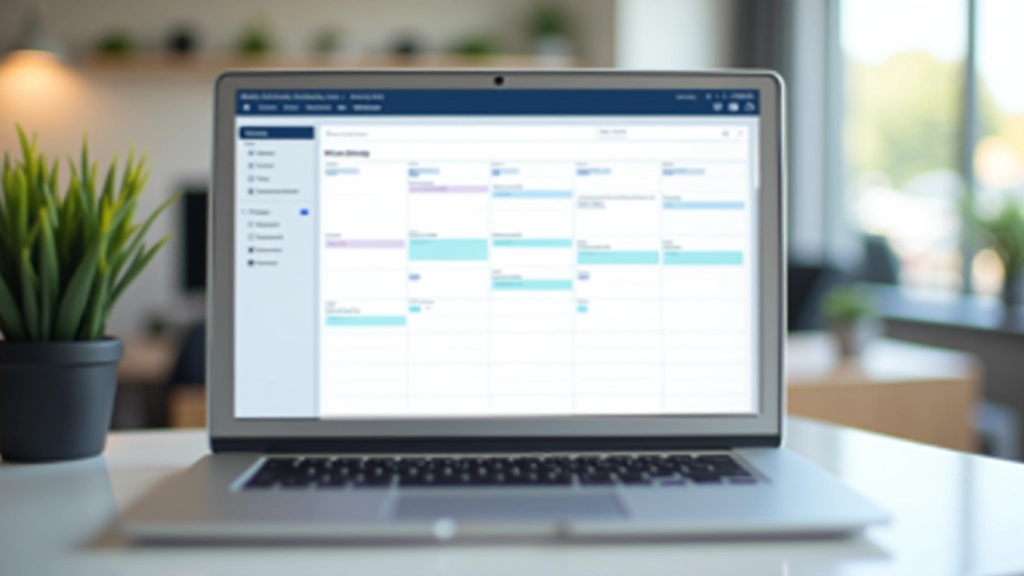 Écran montrant la synchronisation des données entre plusieurs calendriers et applications de gestion de tâches